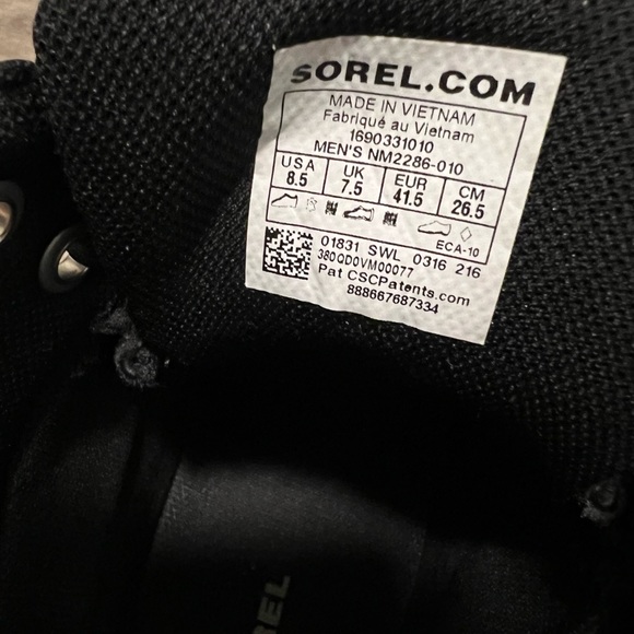 Sorel Men's SorelTM Paxson 64 Outdry® MINT CONDITION SIZE 8.5 - Picture 3 of 8